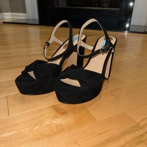Draper James BRAND NEW size 8 black heels